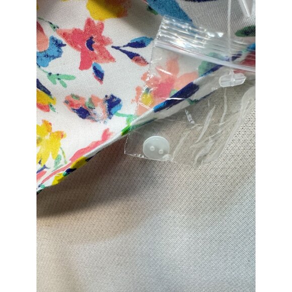 Woman Within Womens Tunic Blouse Top Size 2X Multicolor Floral Loose Fit Boho - Picture 4 of 14